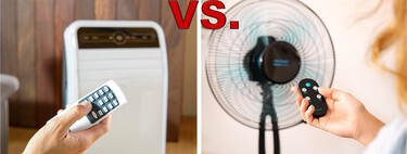 Usar todo el día un ventilador o un refrigerador evaporativo sale barato: esto es lo que te cuesta en la factura de la luz de junio 