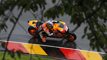 MotoGP Alemania 2012: primeros y complicados pasos en Sachsenring