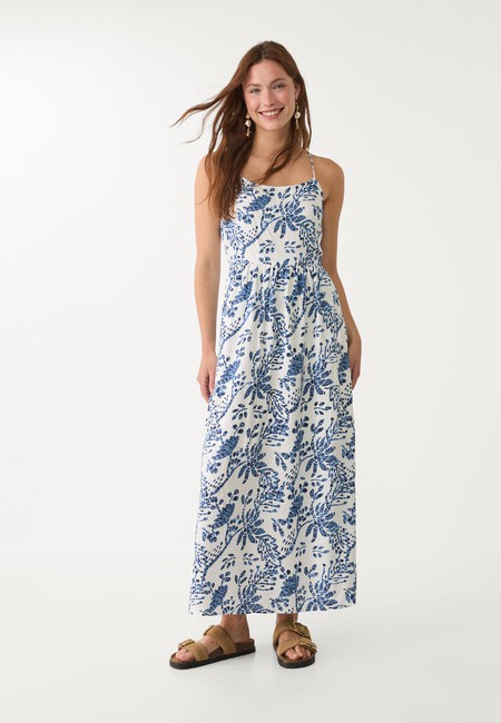 vestido largo de Stradivarius