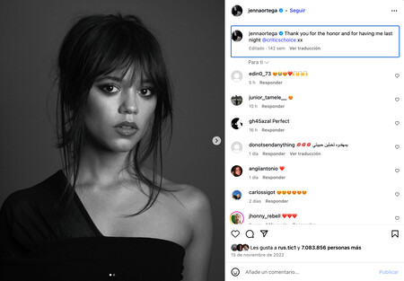 Nueva Cara Jenna Ortega