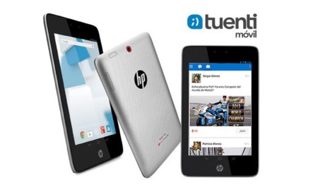 Tuenti Móvil y HP lanzan un tablet 3G con conexión para un año incluida por 219 euros