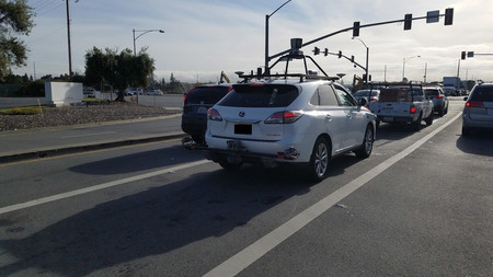 El primer coche autónomo que está utilizando Apple ha sido cazado en Silicon Valley