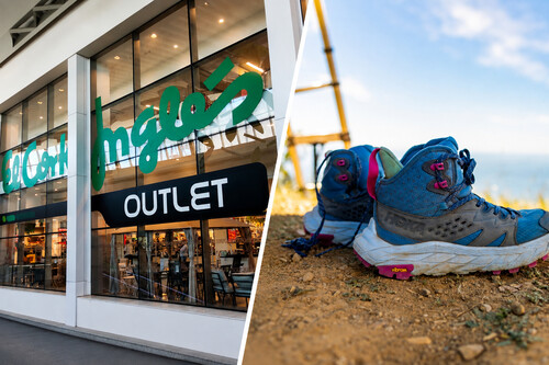 El outlet de El Corte Inglés pone punto y final a sus rebajas con una liquidación de zapatillas Hoka al 60% de descuento 