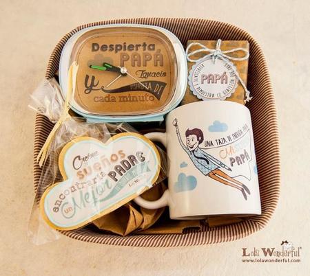 Pack de desayuno personalizado para regalar a papá el Día del Padre