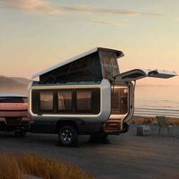 El problema de las caravanas es que te revientan el coche y son caras. Honda lo quiere solucionar con esta mini-caravana que cabe en cualquier garaje