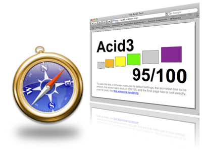 Webkit, el motor de Safari a punto de superar el test Acid3