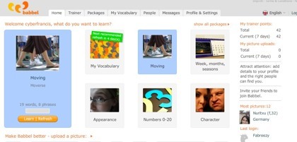 Babbel, aprendiendo vocabulario en otros idiomas diferentes al nuestro