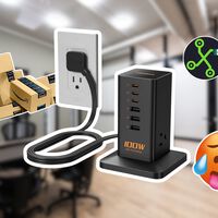 Este multicontacto TESSAN a menos de 850 pesos es ideal para tu oficina y acaba de bajar de precio
