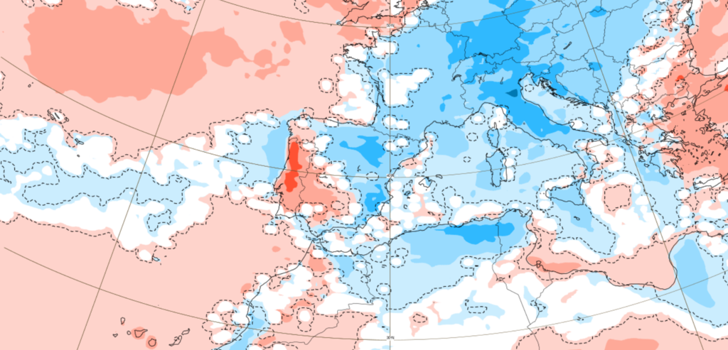 AEMET avisa de una nueva bajada de las temperaturas. El motivo: una gran masa de aire frío sobre nuestras cabezas