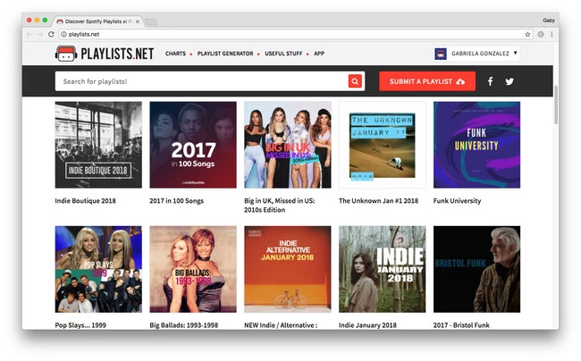 Discover Spotify Playlists At Playlists