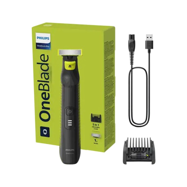 Afeitadora Philips OneBlade Pro QP6506/15 Barba Cuerpo Wet&Dry 90 min