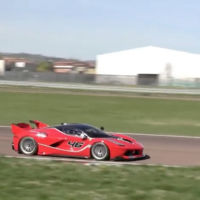 Ferrari FXX-K, retumbando Fiorano