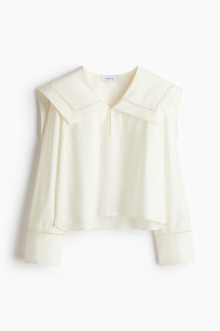 blusa cuello marineo