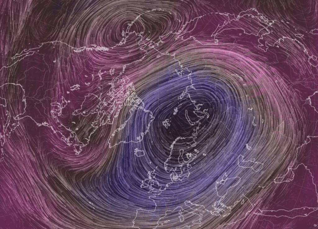 Un golpe de 30 grados en la estratosfera no ha bastado: el vórtice polar colapsó solo unas horas, pero nos enseñó lo inestable que llega este invierno 
