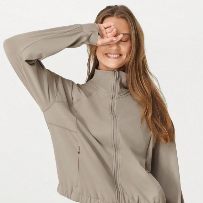 GLOWMODE Chaqueta deportiva de cuello