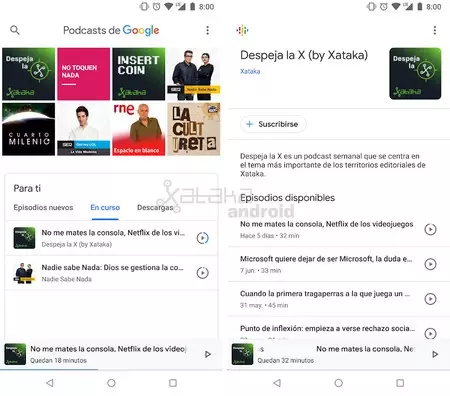 Google ポッドキャスト