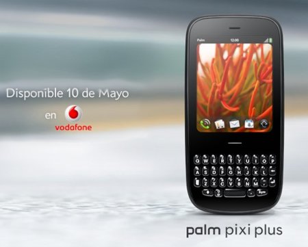 Palm Pixi Plus con Vodafone a partir del 10 de mayo