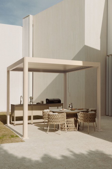 Pergola Bioclimatica De Lamas En Aluminio Druvia