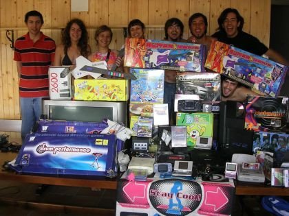 Sesión nocturna de videojuegos en Gijón