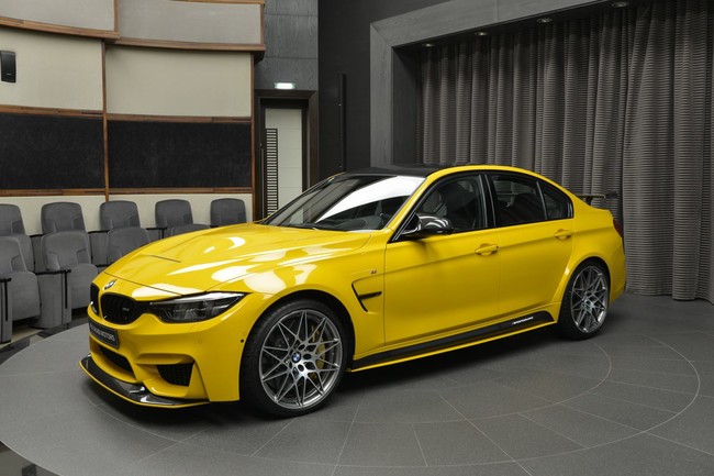 BMW M3 Speed Yellow