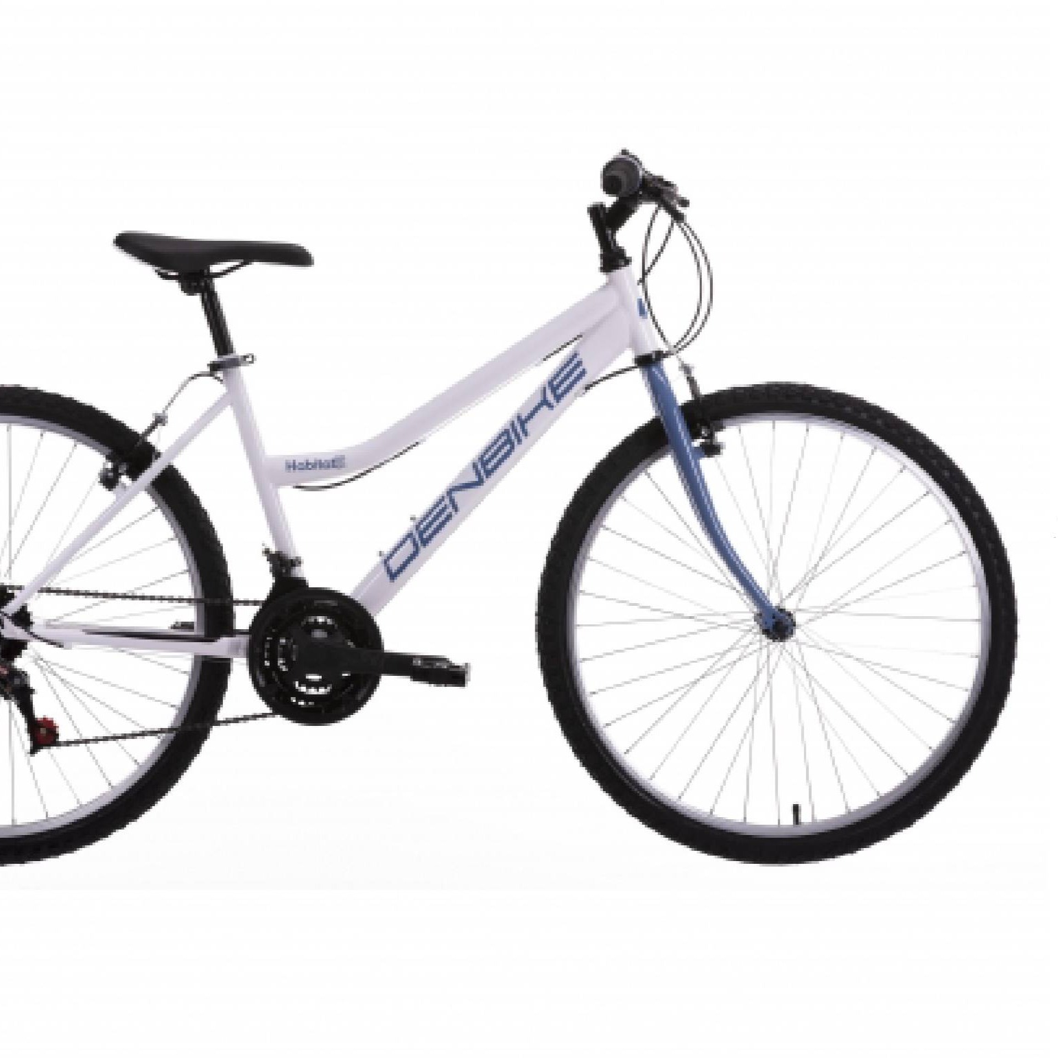 Bicicleta de Montaña Denbike 26" Blanca/Azul
