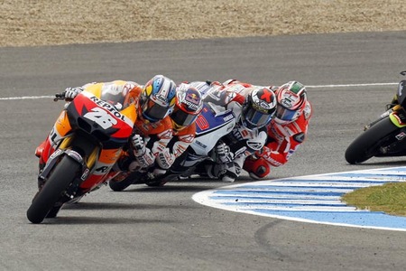 Dani Pedrosa en el GP de España 2012