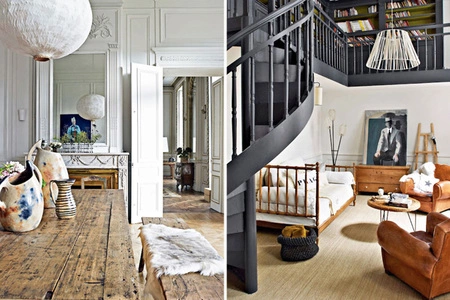 Casas que inspiran: un precioso apartamento del siglo XVIII en Lyon