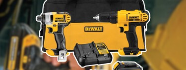 Amazon remata este kit de taladro y llave de impacto inalámbricos DEWALT casi a mitad de precio. Incluye dos baterías 