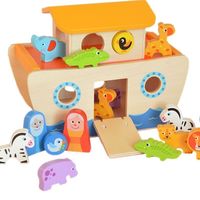 Juguetes educativos de madera Tooky Toy desde 7,90 euros en Amazon 