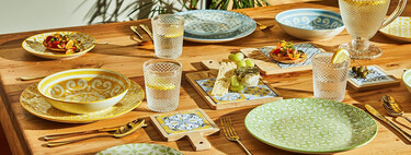 Lidl tiene la vajilla de inspiración portuguesa más llamativa y bonita, perfecta para las cenas a la fresca