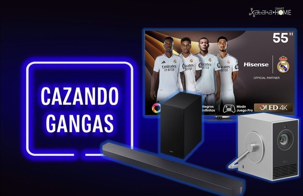 Descuentos en Smart TV OLED y miniLED, proyectores, barras de sonido, ofertas en hogar conectado y más: Cazando gangas