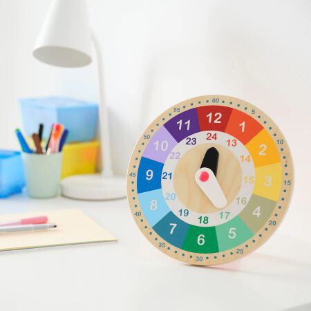 Underhalla Reloj Educativo Madera Multicolor 0989045 Pe818323 S5