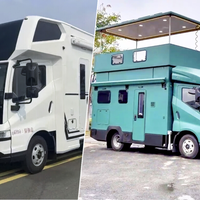A BYD não fabrica trailers de acampamento, mas nova tendência na China levou a empresa a transformar seus caminhões em campers de luxo  