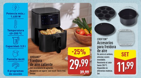 Freidora Y Accesorios Aldi