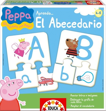 peppa pig abecedario