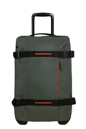 American Tourister Urban Track, Bolsa de viaje con 2 ruedas, 55 cm, 55 L, Grün (Dark Khaki)