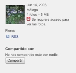 Picasa web albums ahora permite crear álbumes privados