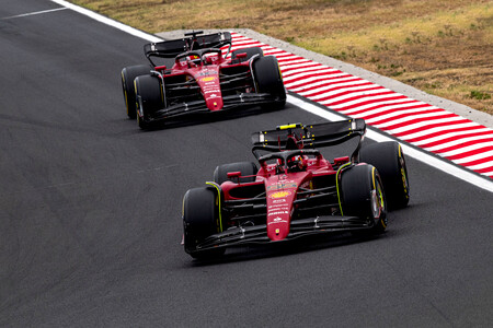 Sainz Leclerc Hungria F1 2022