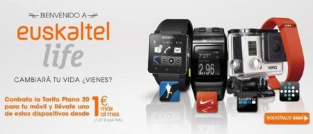 Euskaltel se apunta a la financiación de wearables y cámaras deportivas