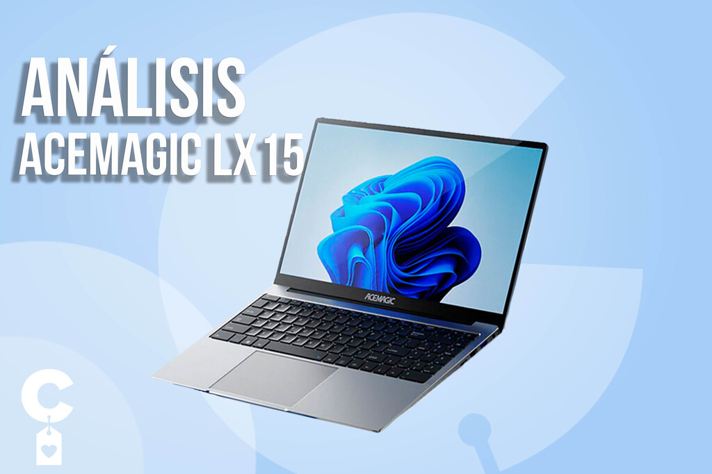 Análisis Acemagix LX15, el portátil barato para los que no exigen demasiado a su equipo 