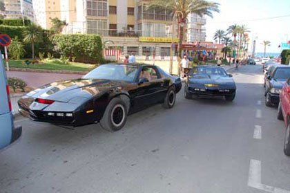 Concentración de KITT en  Benidorm