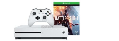 Pack Xbox One S de 500GB con el juego Battlefield 1 por 224 euros y envío gratis