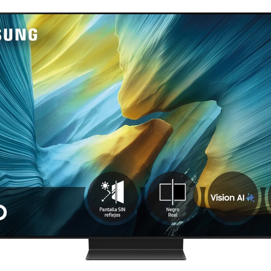 TV OLED 65" - Samsung TQ65S95FATXXC, OLED 4K, NQ4 AI Gen3 Processor, Smart TV full AI, Wifi, Negro grafito
