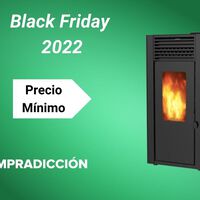 El Black Friday de Leroy Merlin es una locura: rebajan más de 1.500 euros esta estufa de pellets ECO con salida de humos