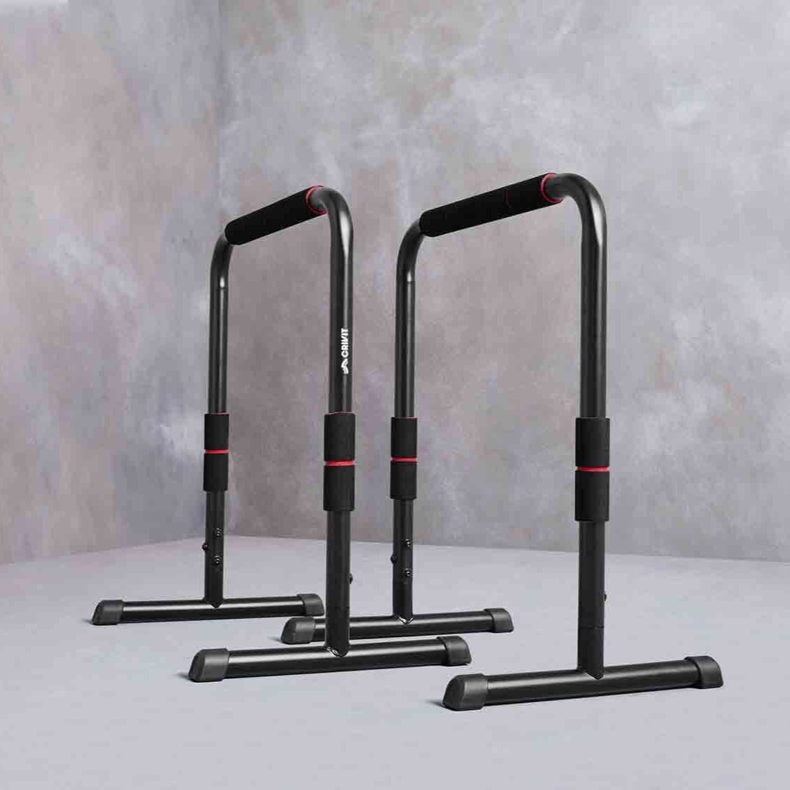 Barras paralelas aptas para principiantes y avanzados.