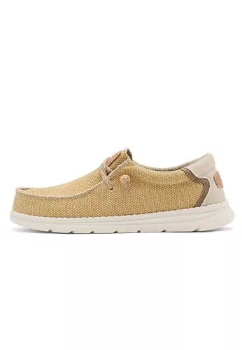 KOALA BAY Zapato Casual Wallabee Amarillo - Suprema (Amarillo, Sistema Tallas Calzado EU, Adulto, Números, Mediano, 42)
