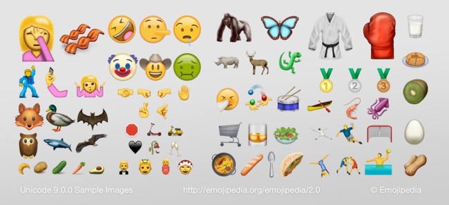 Unicode 9 Emojis Emojipedia