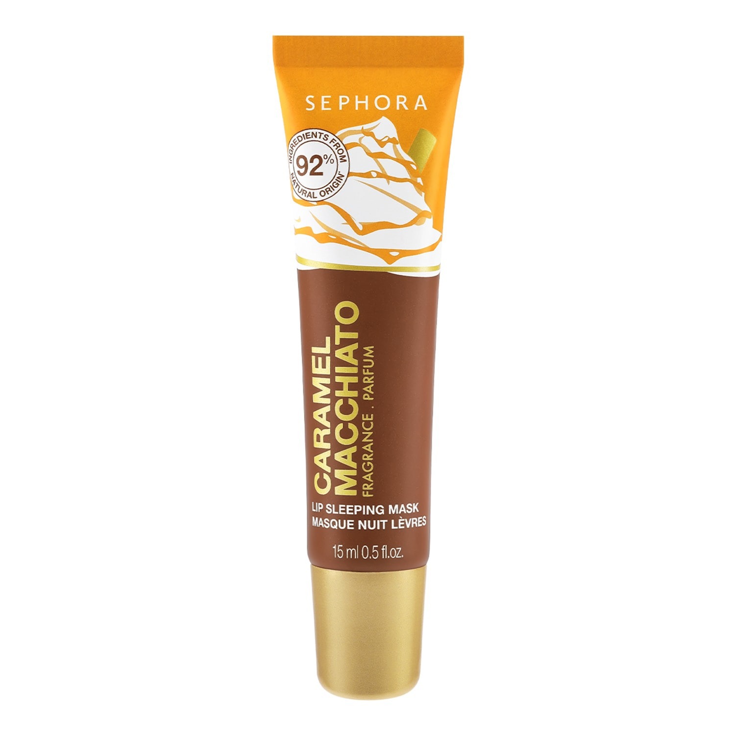 Mascarilla de labios de noche Caramel macchiato