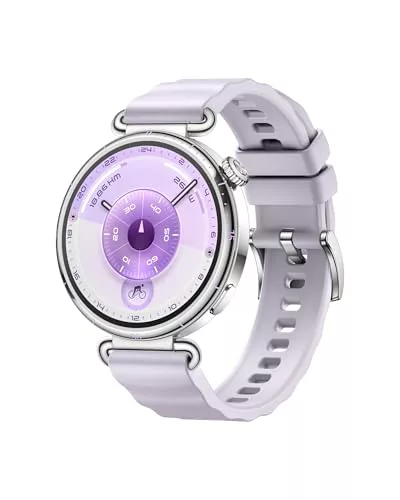 HUAWEI Watch GT 6 41mm GPS Smartwatch, AMOLED Pantalla Táctil, hasta 14 Días de Autonomía, NFC,Ciclismo,100+Modos Deportivos, iOS Android Compatible, Monitoreo de Salud, Emotional Wellbeing, Lila