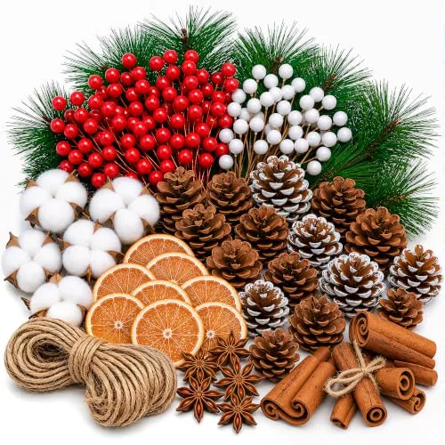 206 Adornos Guirnalda Navidad